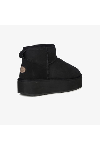 Emu Australia Stinger Micro Flatform Kadın Siyah Bot W13082 Siyah