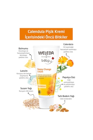 Weleda Organik Pişik Kremi 75 ML