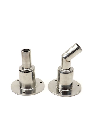 Monyee 316 Paslanmaz Çelik Deniz Ve Karavan Dizel Park Heaterı Eşzamanlı Ekzos Borusu 22mm Dirsekli Uç