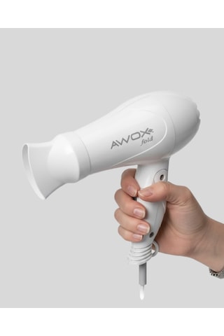 Awox Mini Fön Beyaz