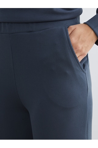 Lcw Everyday Lacivert Beli Lastikli Geniş Paça Kadın Eşofman Altı