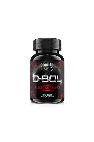 Core Labs X D-bol N.a.c N-acetyl L-cysteine Bulk Up King 60 Caps Aromasız