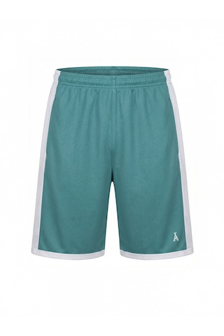 Orendahill Erkek Spor Şort Hızlı Kuruyan Esnek Regular Fit Gym Cepli Yan Çizgi Detaylı Activewear Mint