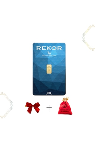 1 Adet 1 Gr 24 Ayar Altın Rekor 1 Adet 1 Gr 24 Ayar Altın Rekor