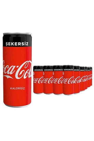 Coca Cola Zero 200 Ml. 24 Adet