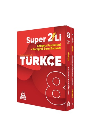 8. Sınıf Süper İkili Türkçe Seti Örnek Akademi