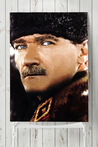 Postermanya Pster21529 Mustafa Kemal Atatürk Posteri 3 Sku: Smg8690010218414