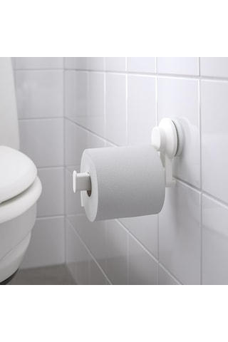 Ikea Vantuzlu Tuvalet Kağıdı Tutacağı Beyaz 403.812.91 Sku: Smg8690010163073 16.5 x 12.2 x 11.2 CM