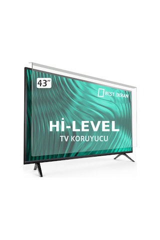 Hi-Level Uyumlu HL43DLK13 Tv Koruyucu - hi level 43" inç Tv Ekran Tv Ekr