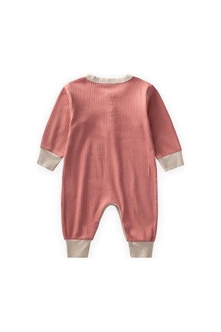 Biye Detaylı Tulum 0-2 Yaş Yavruağzı Yavruağzı