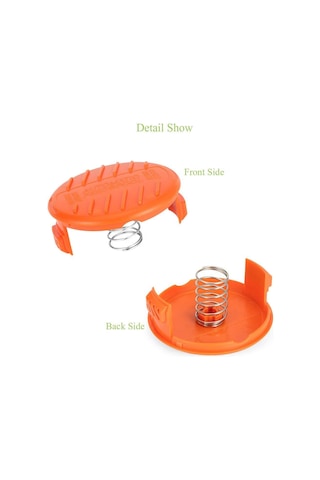 Mufunye Rc-100-p Yedek Makara Kapağı Yaylı Black Decker Afs Düzeltici 3 Adet İçin Uygun,budama Makası