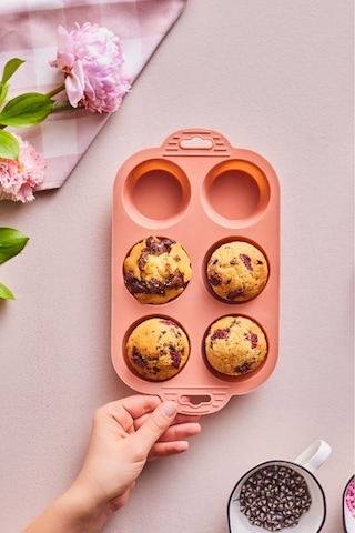 Karaca Ekin 6'lı Silikon Muffin Kabı