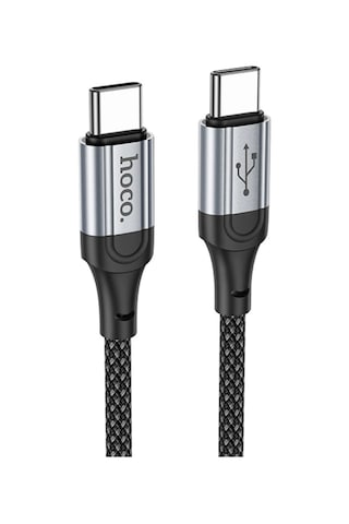Hoco. X102 Fresh 1m 60w Type-c To Type-c Pd Hızlı Şarj Data Kablosu - Siyah