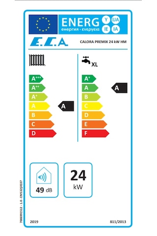 Eca Calora Premix 24/24 Kw (20.000 Kcal) Tam Yoğuşmalı Kombi