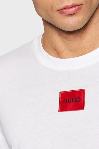 Hugo Erkek T Shirt 50447978 100-Beyaz