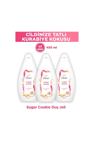 Sugar Cookie Duş Jeli 450 Ml X3 Diğer