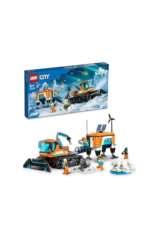 LEGO® City 60378 Kutup Keşif Kamyonu Ve Mobil Laboratuvarı Oyuncak Yapım Seti 489 Parça