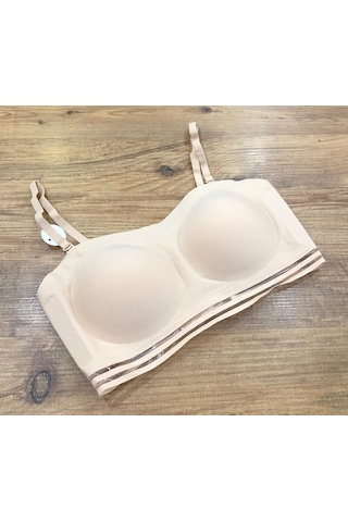 Umt Best Bralet Kadın Balensiz Dikişsiz Telsiz Pedli Rahat Sütyen Ten
