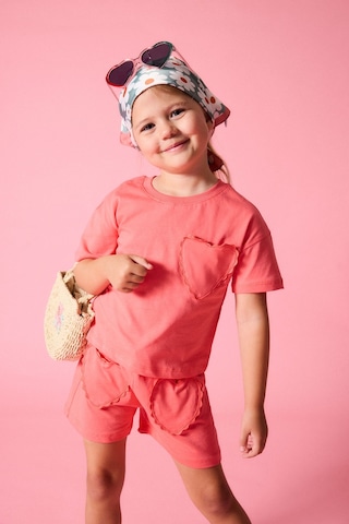 Defacto Kalp Desenli 2li Mercan Takım Kız Bebek I0049a526hspn676 Pembe-pn676
