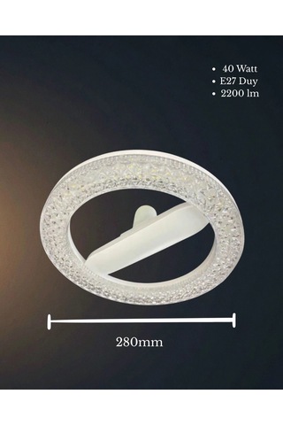 Osaka Kristal Simit Led Ampul 40 Watt E27 Duy - 3 Renk