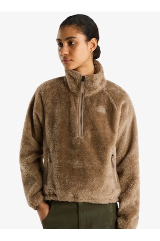 The North Face Nf0a8h1g-2h9 Osito Evolve 1/2 Zip Jacket Kadın Polar Kahverengi