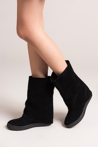 Fox Shoes Siyah Kadın Çizme C437454602