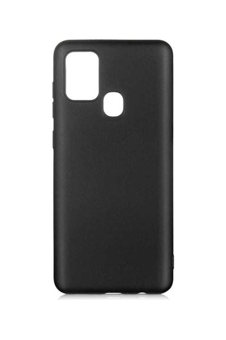 Galaxy A21s Kılıf Zore Premier Silikon Kapak Siyah