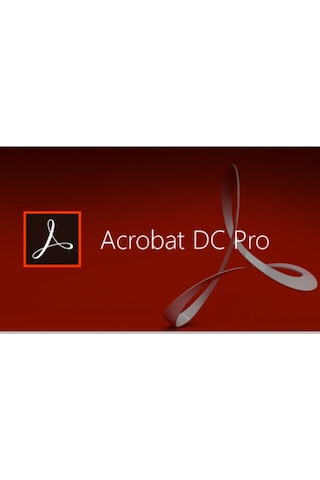 Adobe Acrobat Pro Dc Dijital Lisans - Ömür Boyu - Türkçe