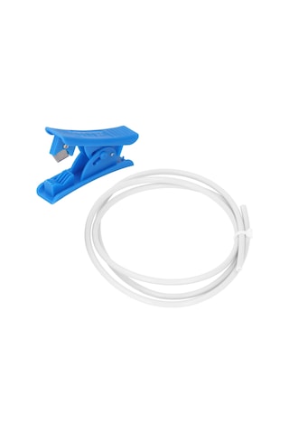 Tenfowee 3d Yazıcı Aksesuarı: 3m Ptfe Boru Beyaz, 1.75mm Filament İçin + Kesici - Yüksek Sıcaklık Dayanıklı, Ender Ve Cr Serisi Uyumlu