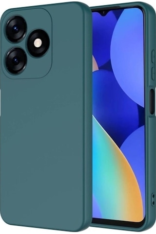 Tecno Spark 10 4g Kılıf Zore Mara Lansman Kapak Koyu Yeşil