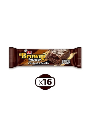 Eti Browni Intense Fındıklı 48 G X 16 Adet