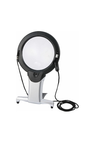 2x 6x Led Eller Serbest,boyun Asılı,dıkış,okuma İçin En Uygun Büyüteç 11b1 Evimdeyokyok