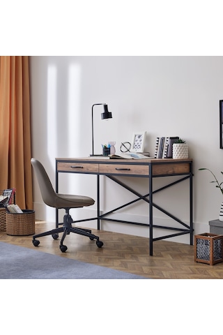 Enza Home Vera Çalışma Masası Ahşap - Siyah