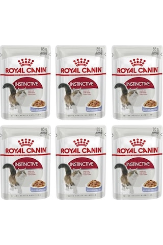 Royal Canin Instinctive Jelly Pouch Yetişkin Kedi Maması 6 x 85 G