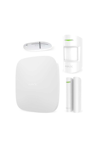 Ajax Kablosuz Alarm Seti - Hub+M.Kontak+Pır+Kumanda