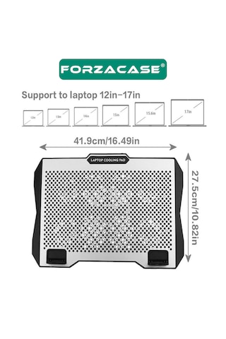 8 Fan Ayarlanabilir Notebook Laptop Soğutucu Telefon Tutucu Fc979