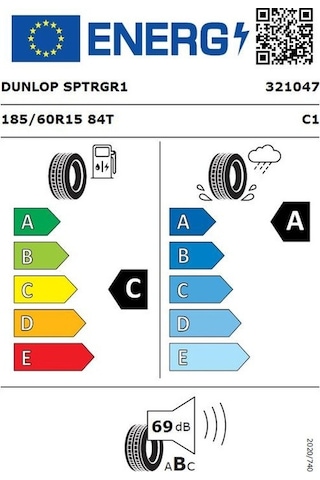Dunlop 185/60 R15 84T SP Touring R1 Yaz Lastiği 2025