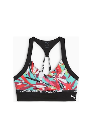 Puma 4 Keeps Tropical Kadın Sporcu Sütyeni 526786-51 Çok Renkli