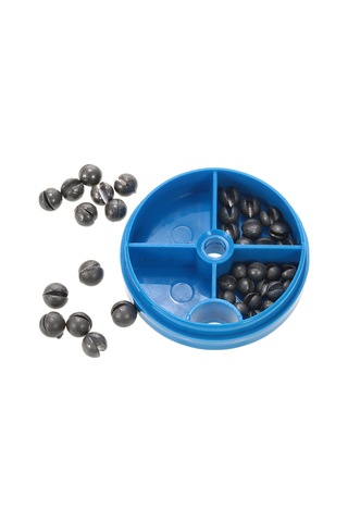 Geeroyoo Mavi Kutulu Yumuşak Açık Bölmeli Kurşun Ağırlık, 40g, İnce Teli Zarfaltmaz Tutar, Parmak İle Basarak Kullanın