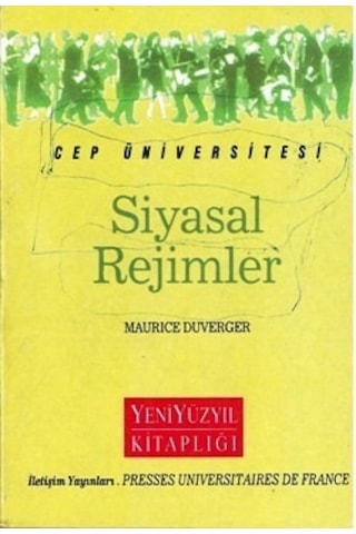 Siyasal Rejimler Murıce Duverger 2.el Temiz