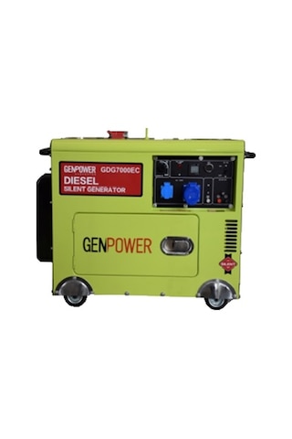 Genpower Gdg 7000 Ec 7Kva Dizel Monofaze Portatif Jeneratör