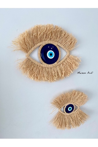 2'li Set Rafya Nazar Göz M087