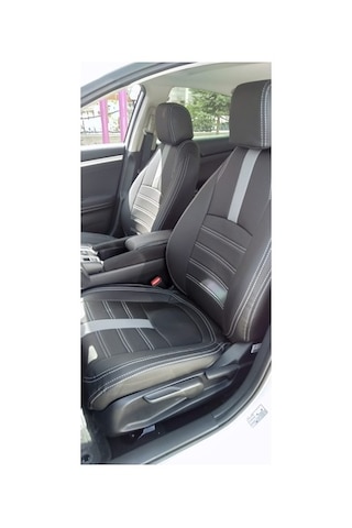 Honda Civic Araca Özel Deri Oto Koltuk Kılıfı (422154147)