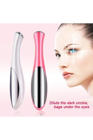 Mini Göz Masaj Aleti, Kırışıklıklara Karşı Yüz Güzelliği İçin Titreşimli Kalem Çok Renkli
