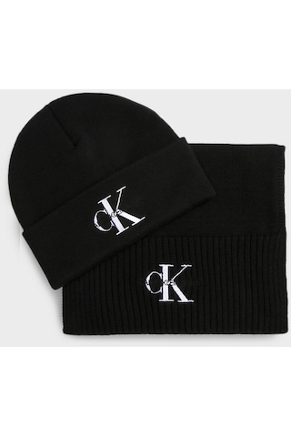 Calvin Klein Erkek Atkı Takım K50k511199 Bds Siyah
