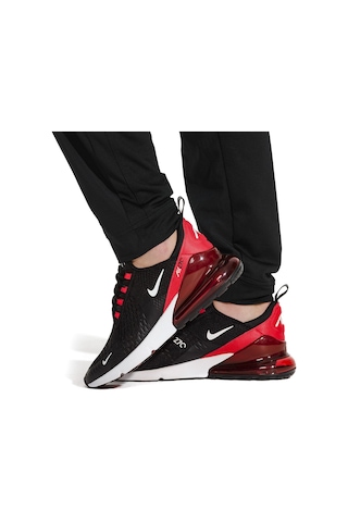 Nike Air Max 270 Ah8050-022 Siyah Kırmızı Erkek Sneaker Dar Kalıp Siyah - Kırmızı