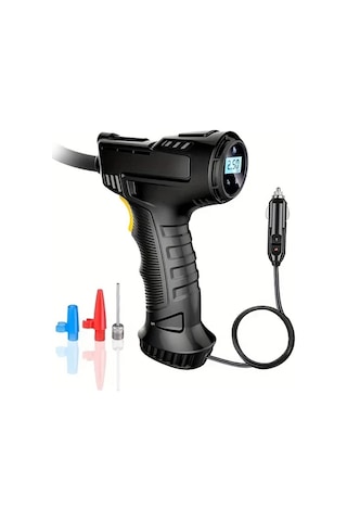 Boatshop1 Araba Hava Pompası Taşınabilir Lastik Şişirme Kablolu Elektrikli Evrensel