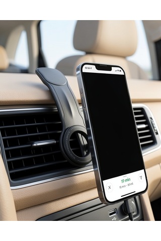 Mıknatıslı Araç Telefon Tutucu 360 Döner Dashboard Standı Çok Renkli