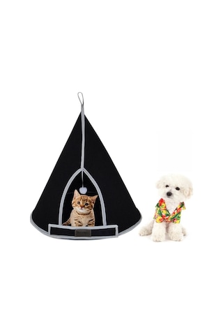 Bundera Cat Tower Kedi Köpek Evi Çadırı 60 x 50 CM