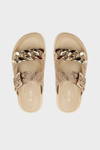 Guess Bayan Terlik Fl6ft2 Fal03 Beıbr Bej